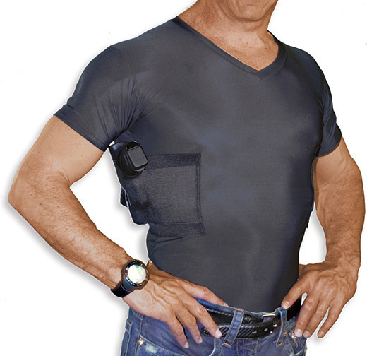 Men’s Concealed Carry V-Neck Tee