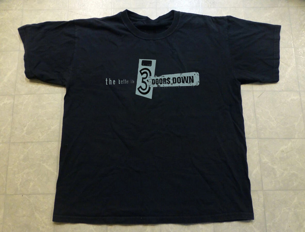 3 Doors Down – The Better Life (20th Anniversary) Black Cotton Shirt S-5XL BS105