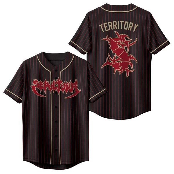 Hot New Sepultura Territory Baseball Jersey Shirt All Sizes S-5XL Shirt TD1371