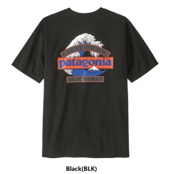 Patagonia Mens Great Waves Responsibili-Tee 2026 SS New Authentic Free Shipping