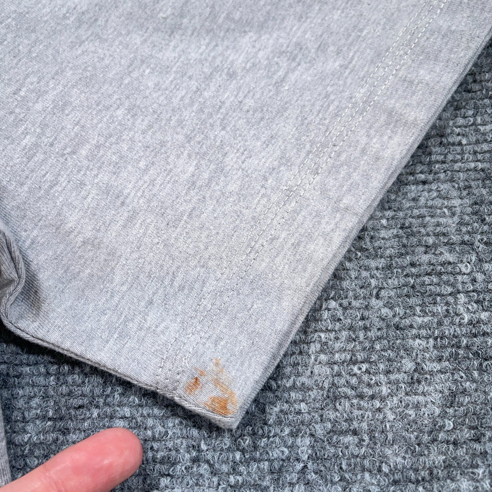 Wrangler Riggs Workwear Shirt Mens L Gray Henley Pocket Utility Loop NEW