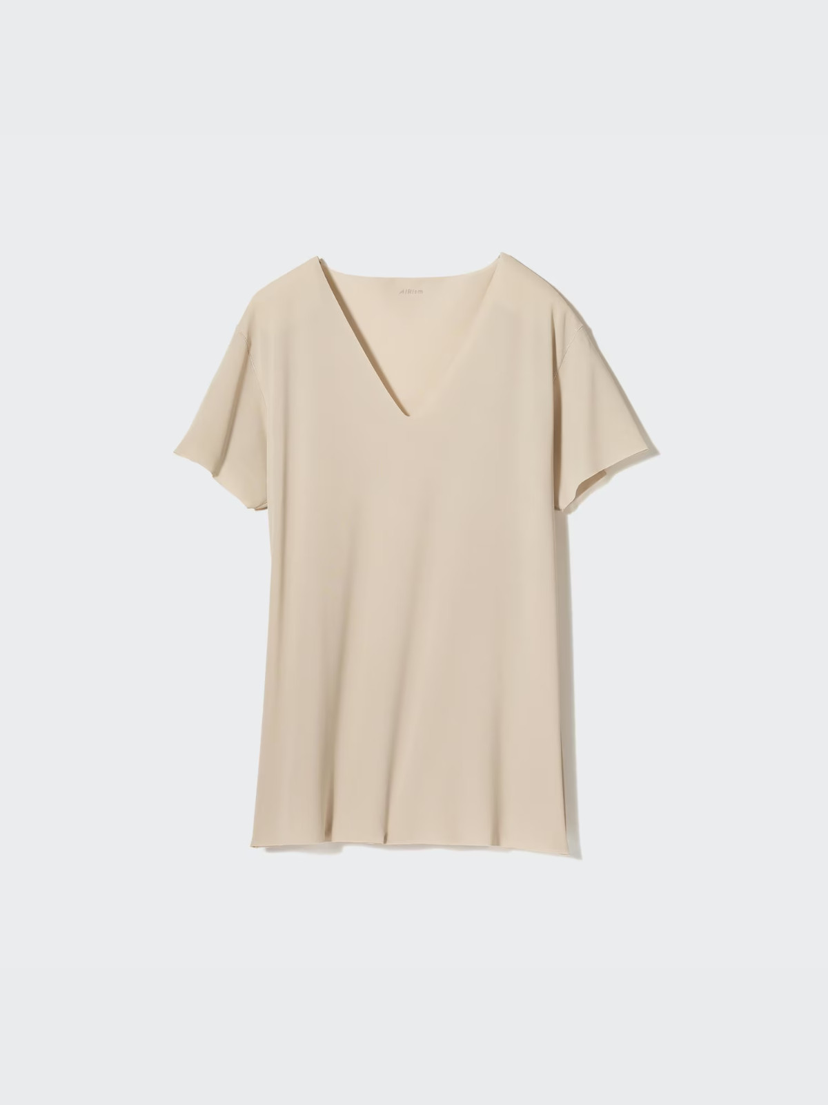 UNIQLO AIRism Mesh Anti-Odor V-Neck T-Shirt S-4XL White/Black/Beige 464308 NWT
