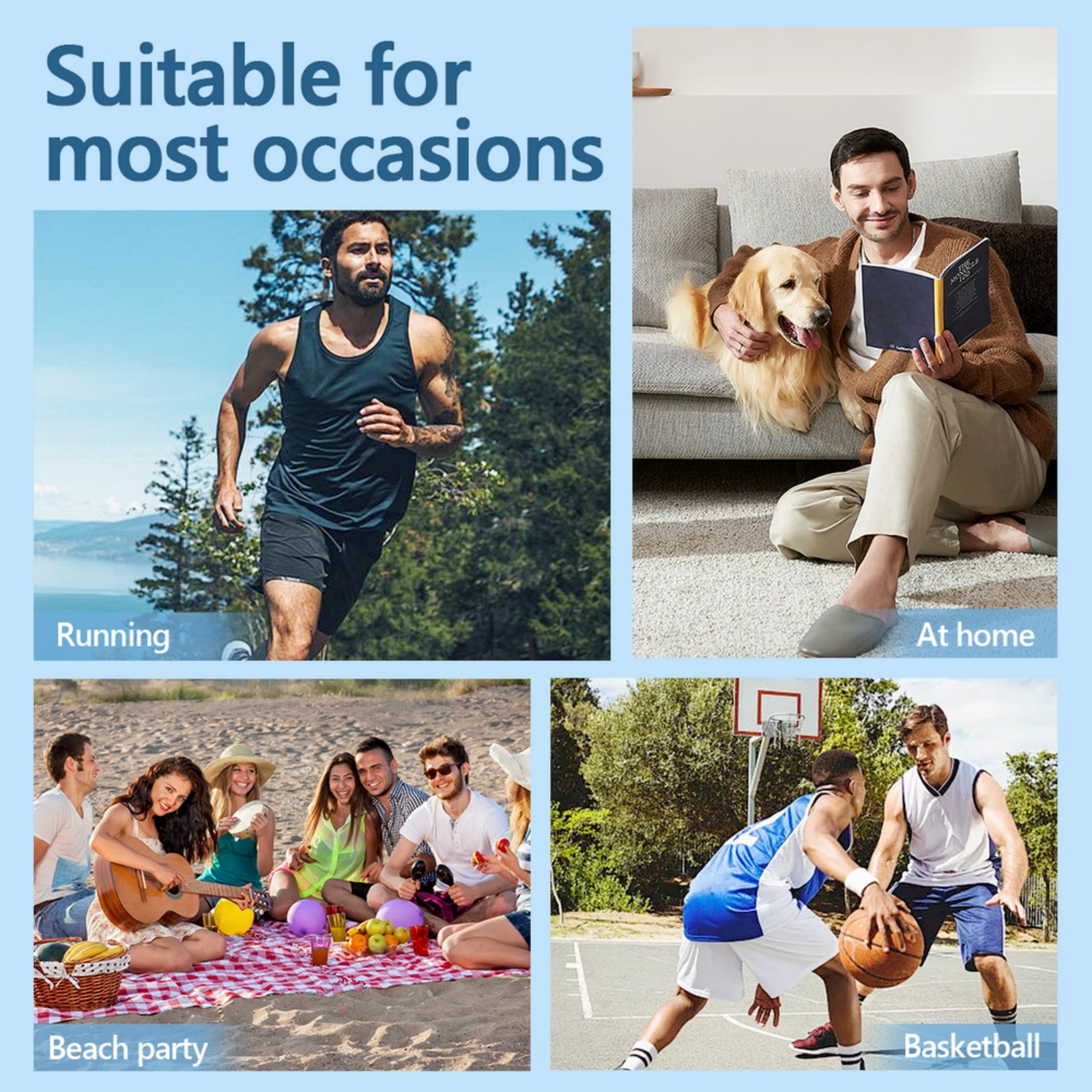 Custom Men’s Tank Top – Personalized Photo/Text/Logo Print, 100% Cotton