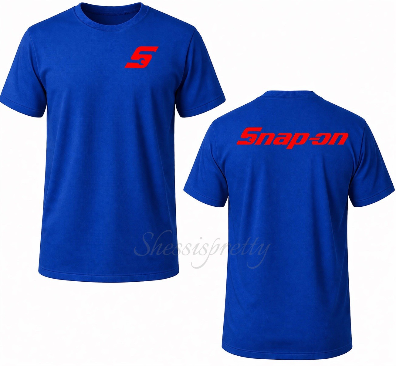 Mechanic T-Shirt Snap-On Style | 100% Cotton Work Tee | Durable Print | Men’s