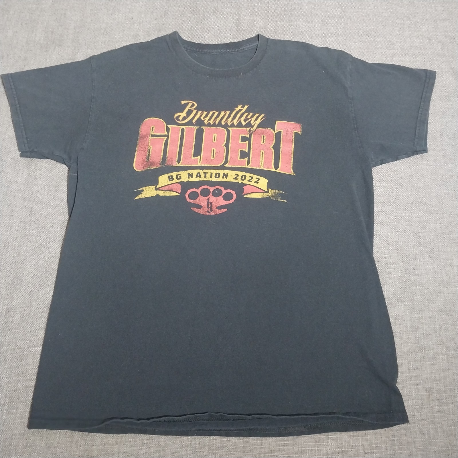 Brantley Gilbert BG Nation 2022 T Shirt Men’s Large Black