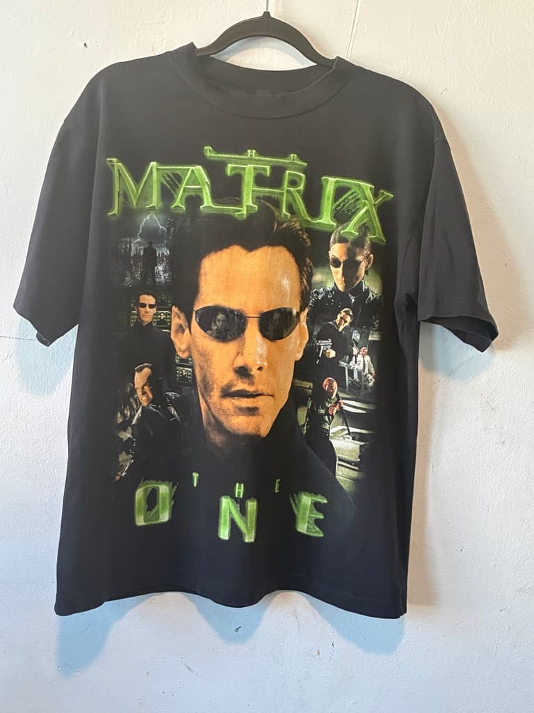 The Matrix “Enter The Matrix” Remake Design Black T shirt Unisex NH28079