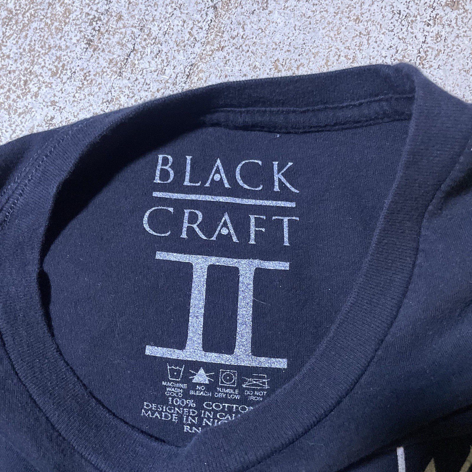 Black Craft Cult Men’s Tee Shirt Size M #32136