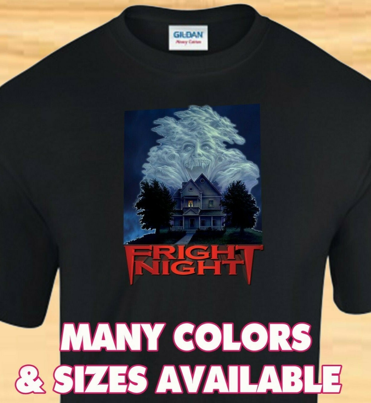 FRIGHT NIGHT – 80s Vampire Horror Movie – T-Shirt – Adult, Child, Toddler Sizes