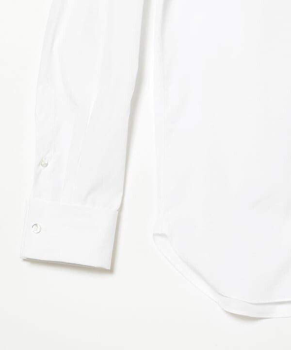 (ASK availability First) BEAMS Broadcloth Double Cuff Wide Collar Shirt New