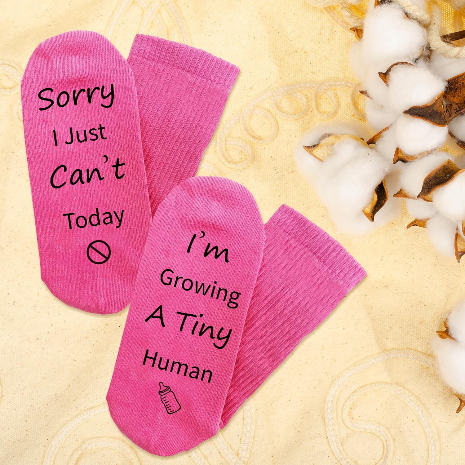 Sorry I Just Can’t Today I’m Growing A Tiny Human – Pregnant Mom Gifts, Cotto…
