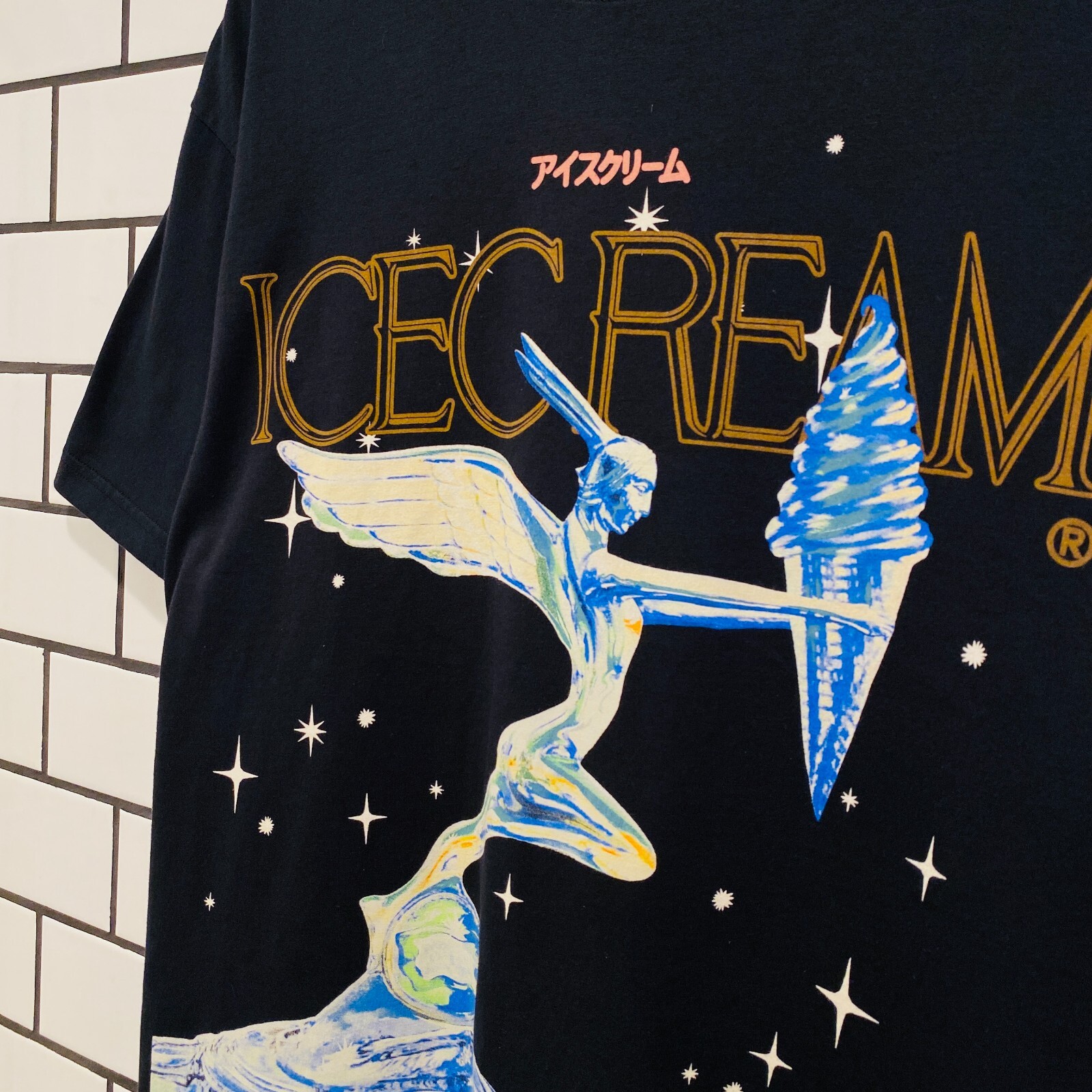 ICECREAM HOOD SS KNIT STRETCH LIMO OVERSIZED