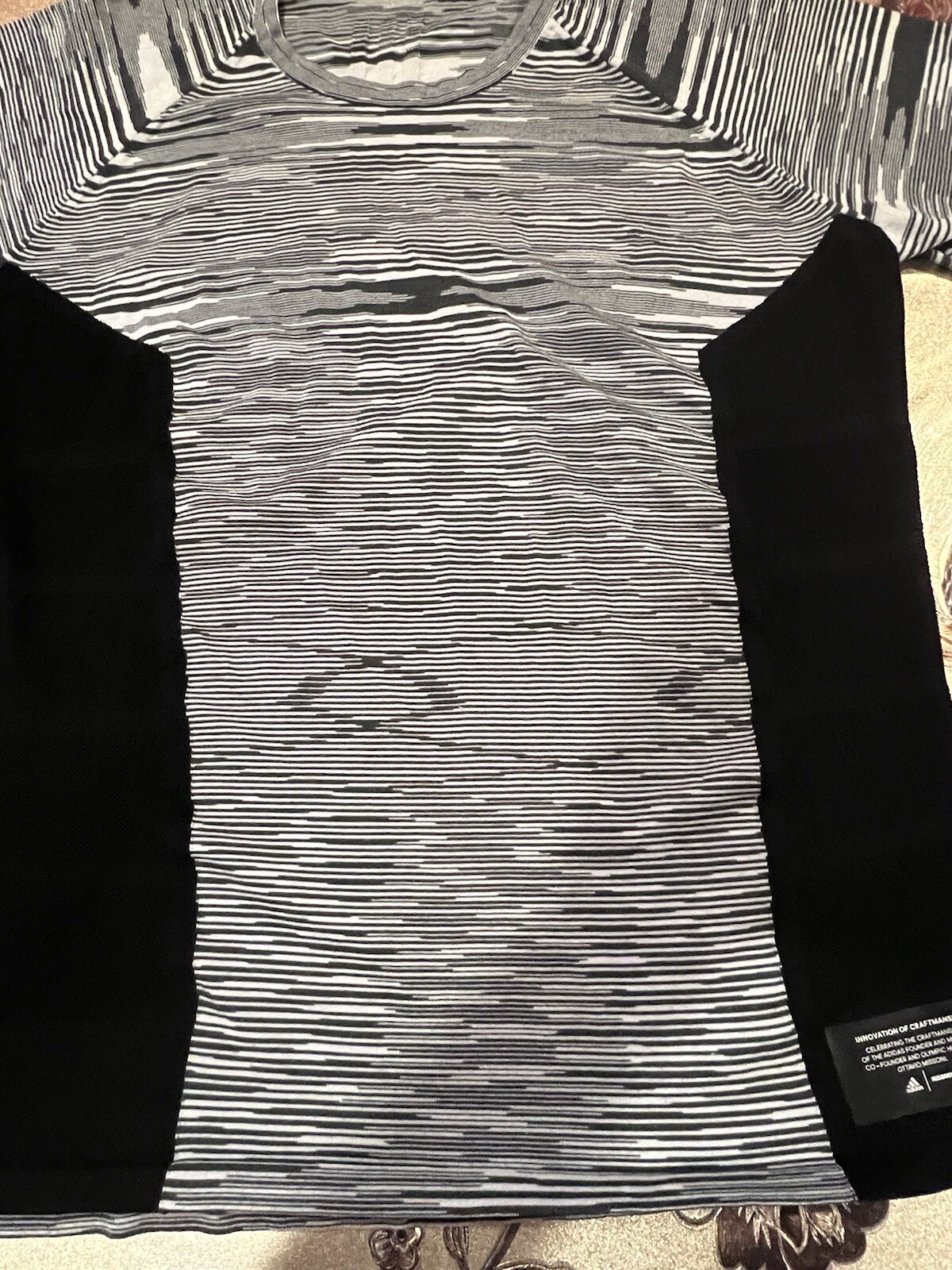 ADIDAS X MISSIONI SUPERNOVA KNIT SPACE DYED MELANGE TEE DS9330 MENS SIZE L