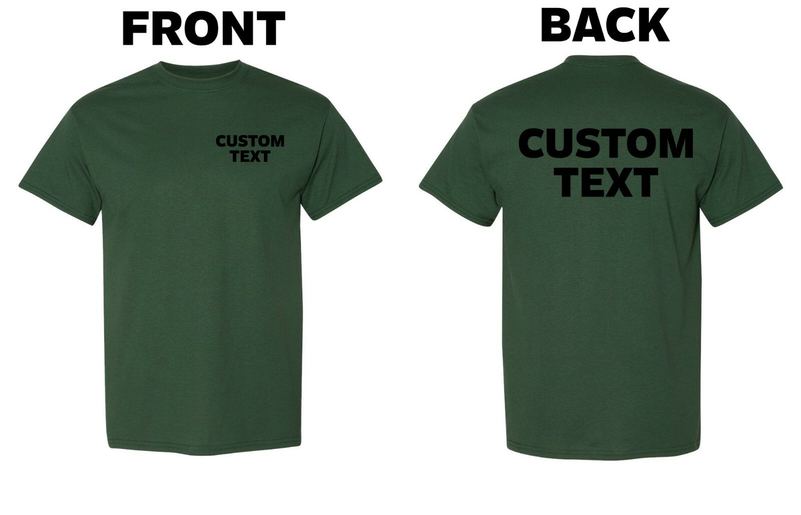 Custom T-Shirt, Personalized, Add Your Own Text
