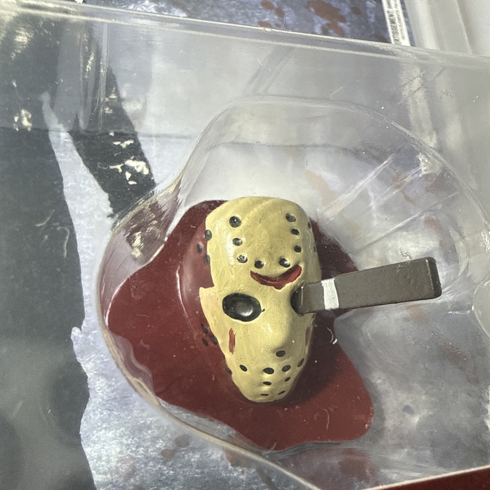 JASON VOORHEES Friday The 13th Mens Size Large T-SHIRT & Kuzos Jason Mask, NWT🔥