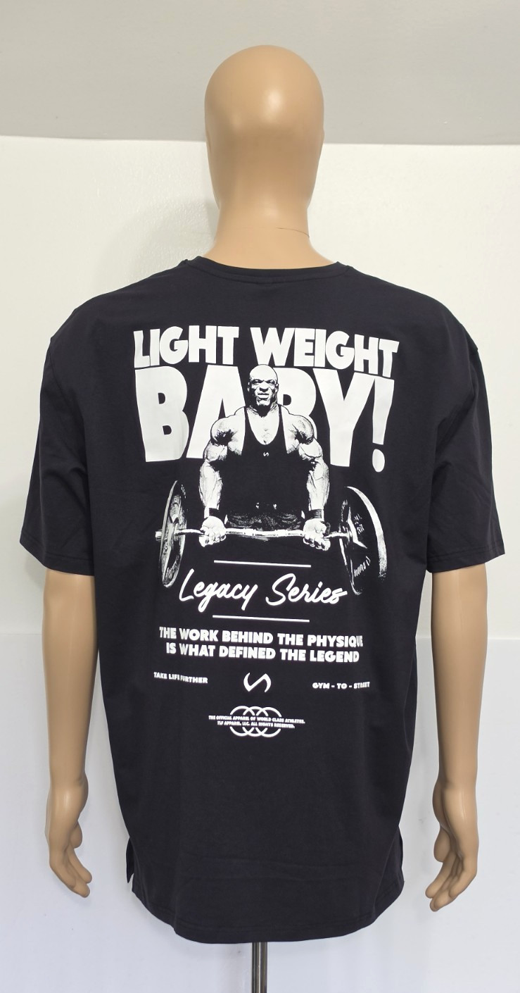TLF Ronnie Coleman T Shirt Mens XL Legacy Series Cotton Spandex Oversized Fit