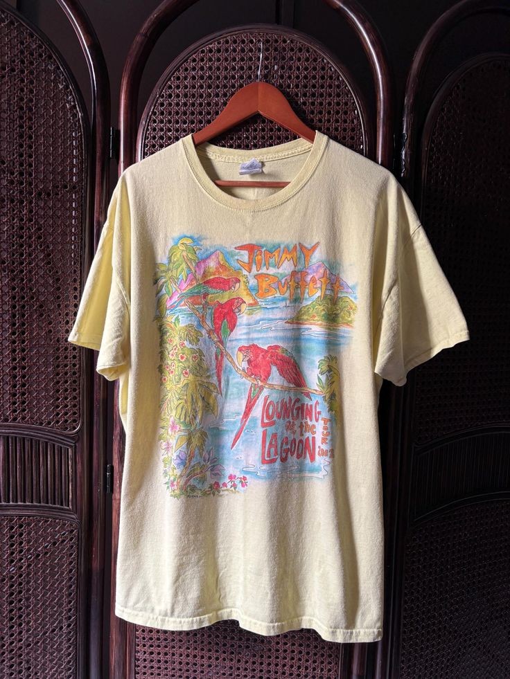 90s Jimmy Buffett T Shirt Concert Retro Style Unisex T shirt Classic NH21032