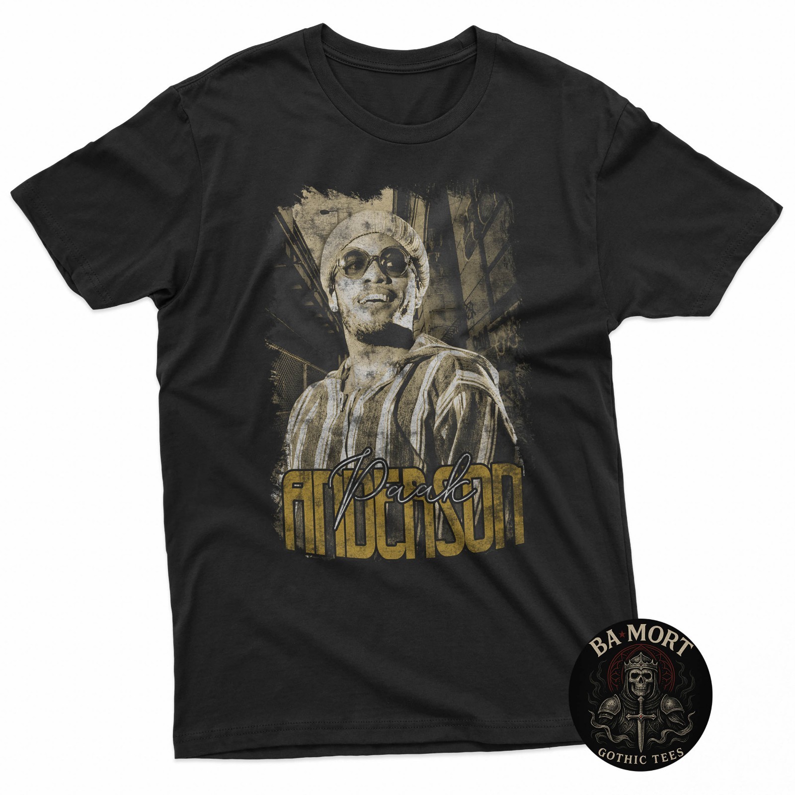 Anderson Paak Vintage Retro Grunge Hip Hop Music Art T-Shirt