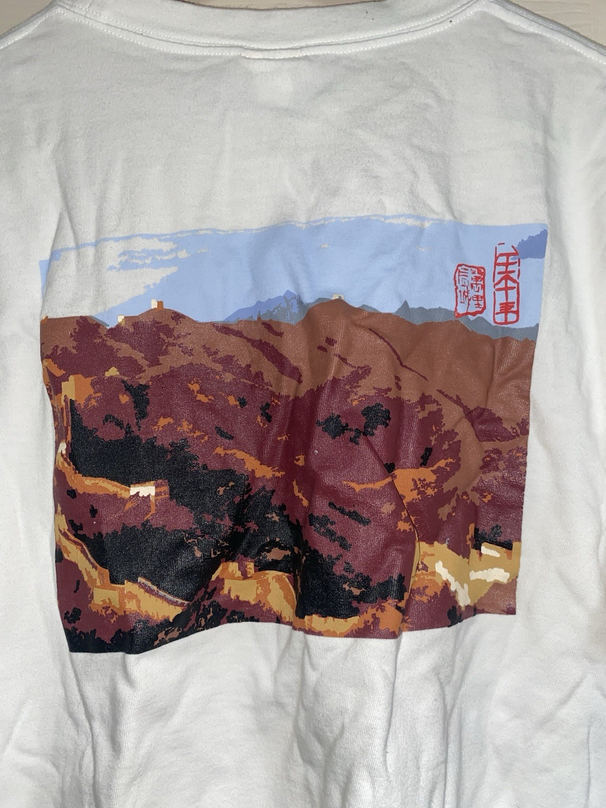 Vintage Hard Rock Cafe Beijing Great Wall Of China Shirt Size Large
