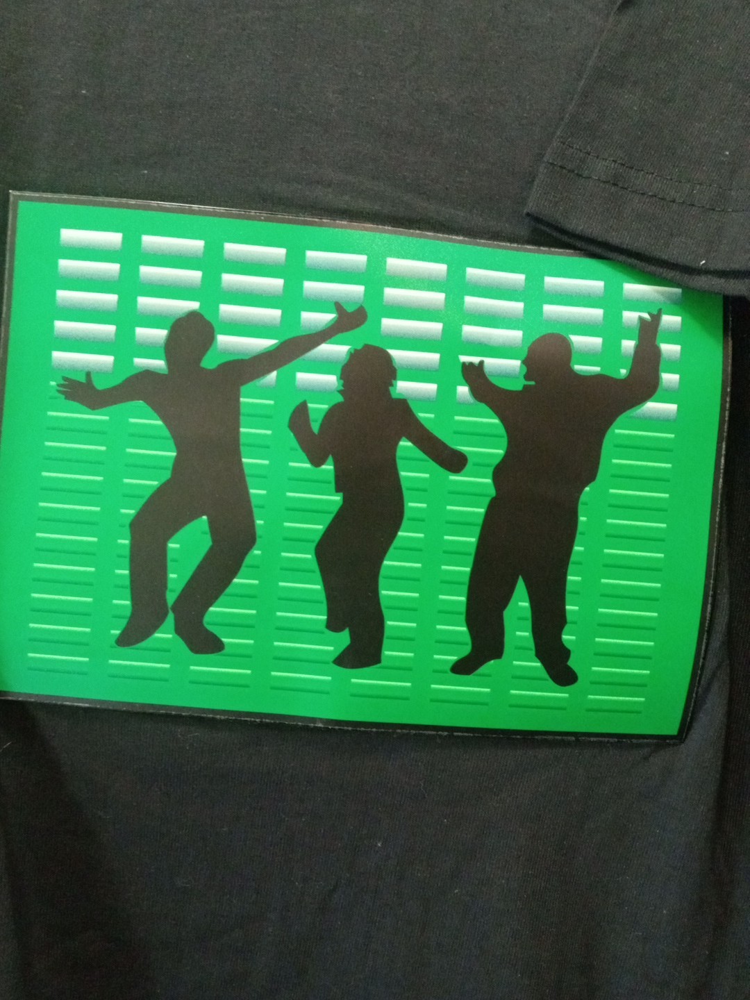 Customize Sound Activated Cotton Tshirts, Light Up, Power Packs Included,2sz Sm.