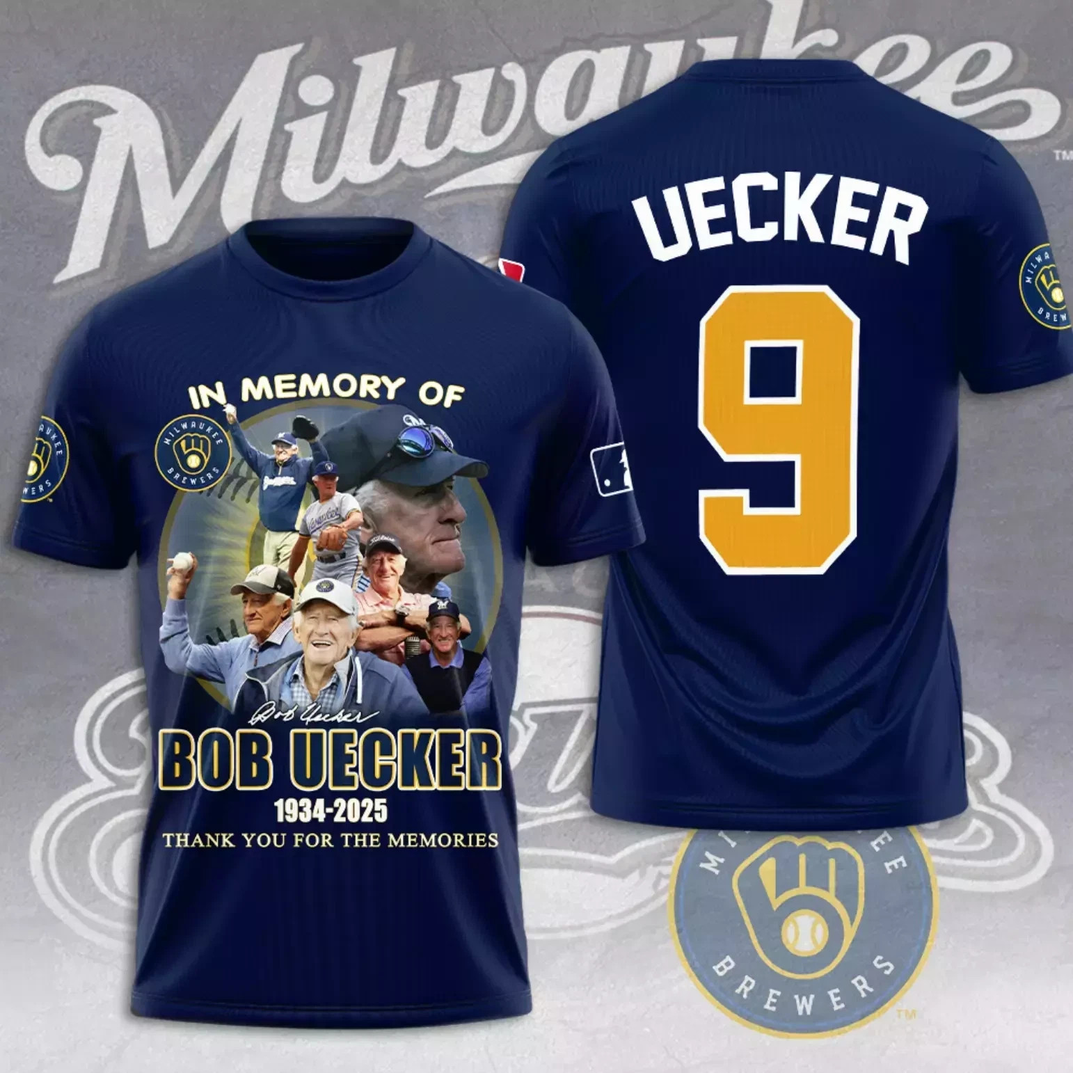 Bob Uecker 1934 – 2025 3D Shirt Unisex S to 5XL EL992
