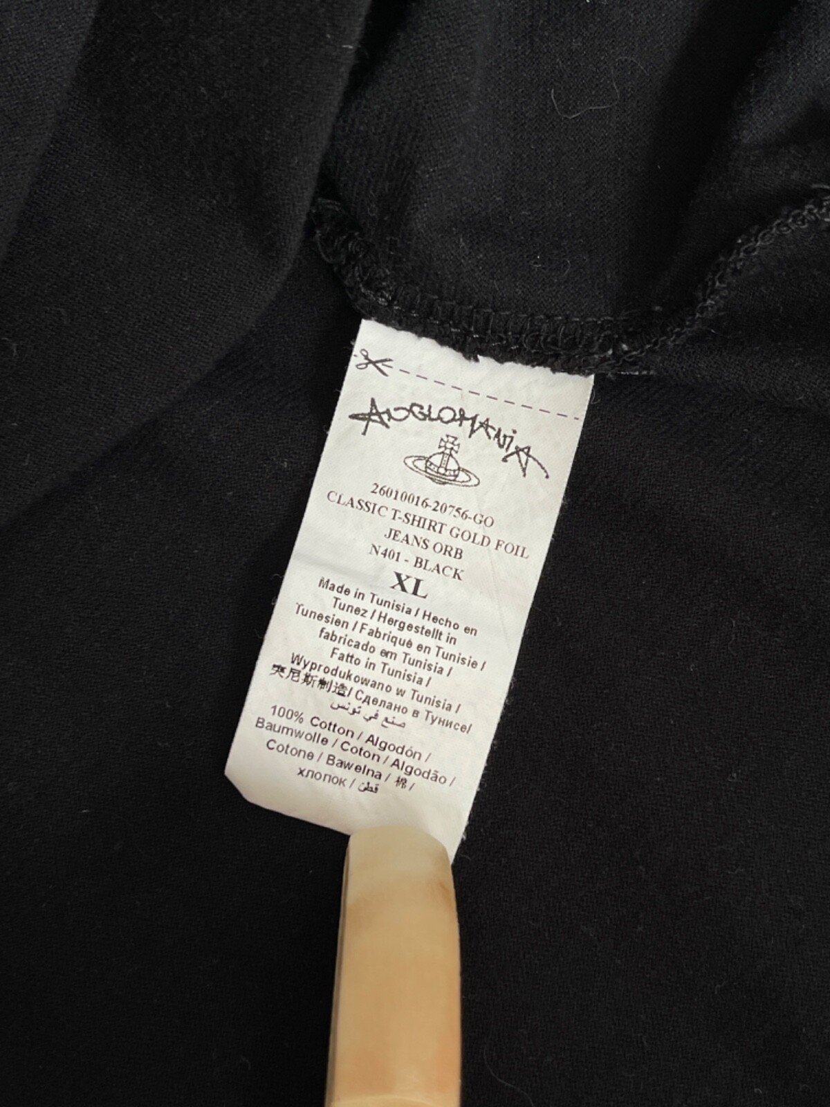 Vintage Luxury T-Shirt Vivienne Westwood Anglomania Big Logo Size XL