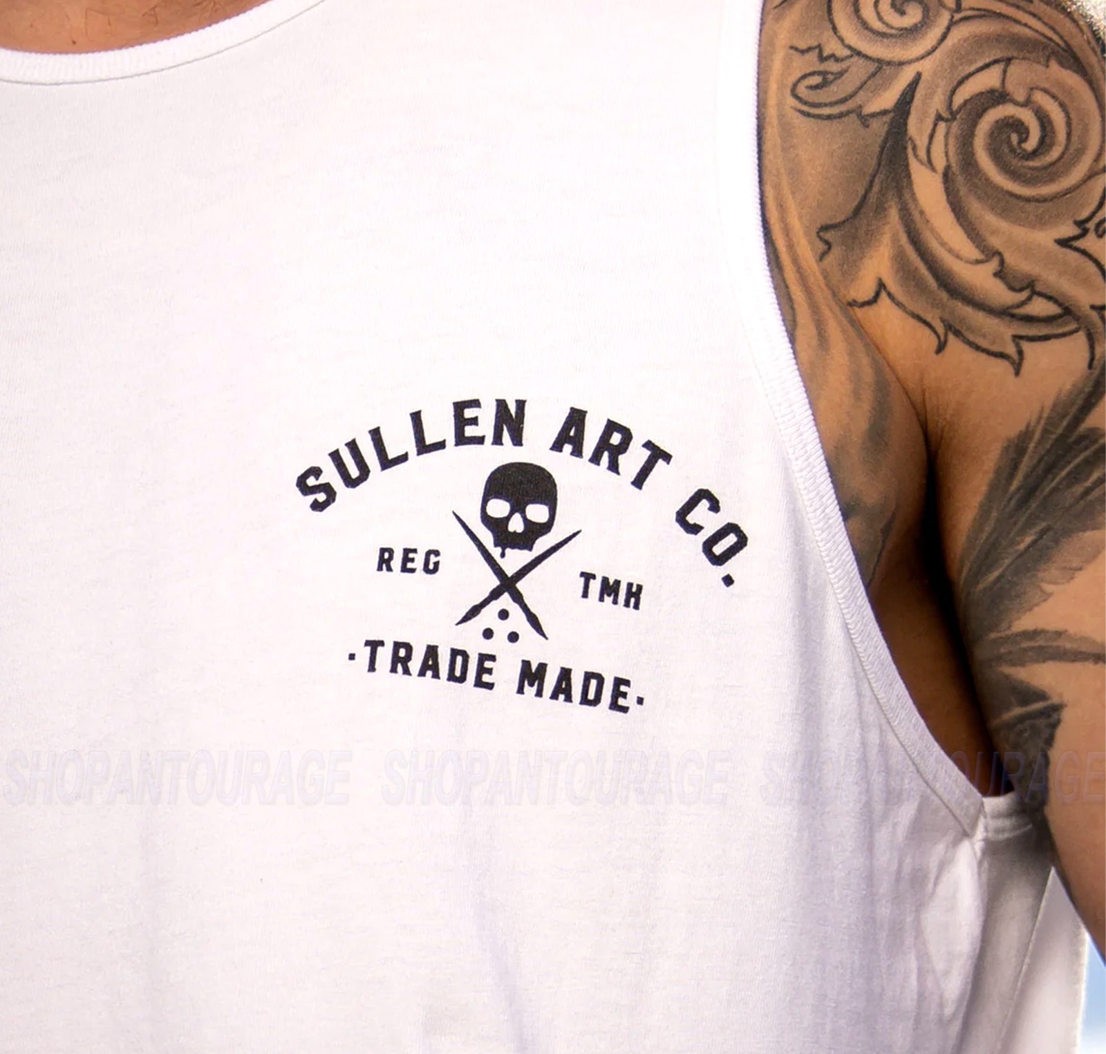 Sullen Art Collective Elemental Premium Fit SCM8230 New Tattoo Tank Top for Men