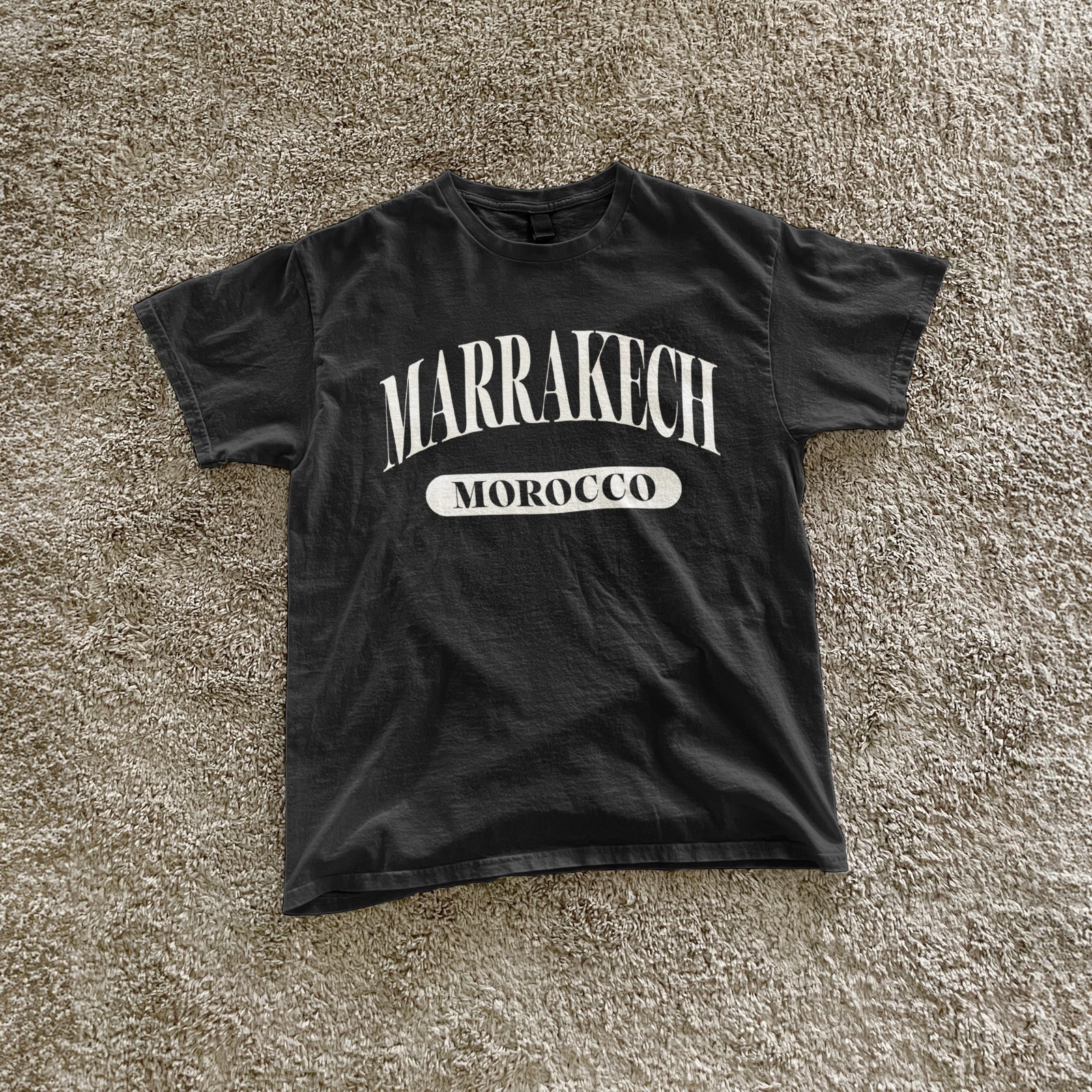 Marrakech Morocco retro vacation souvenir classic tee desert city