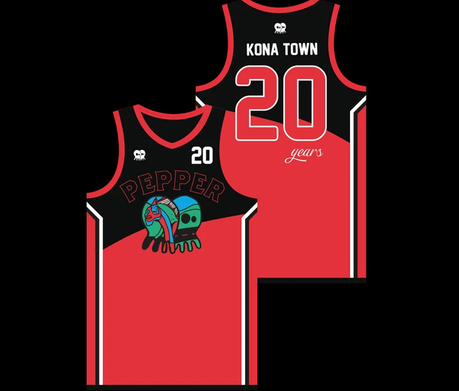 Pepper Konatown 20 Year Anniversary basketball jersey S to 6Xl 1F2846
