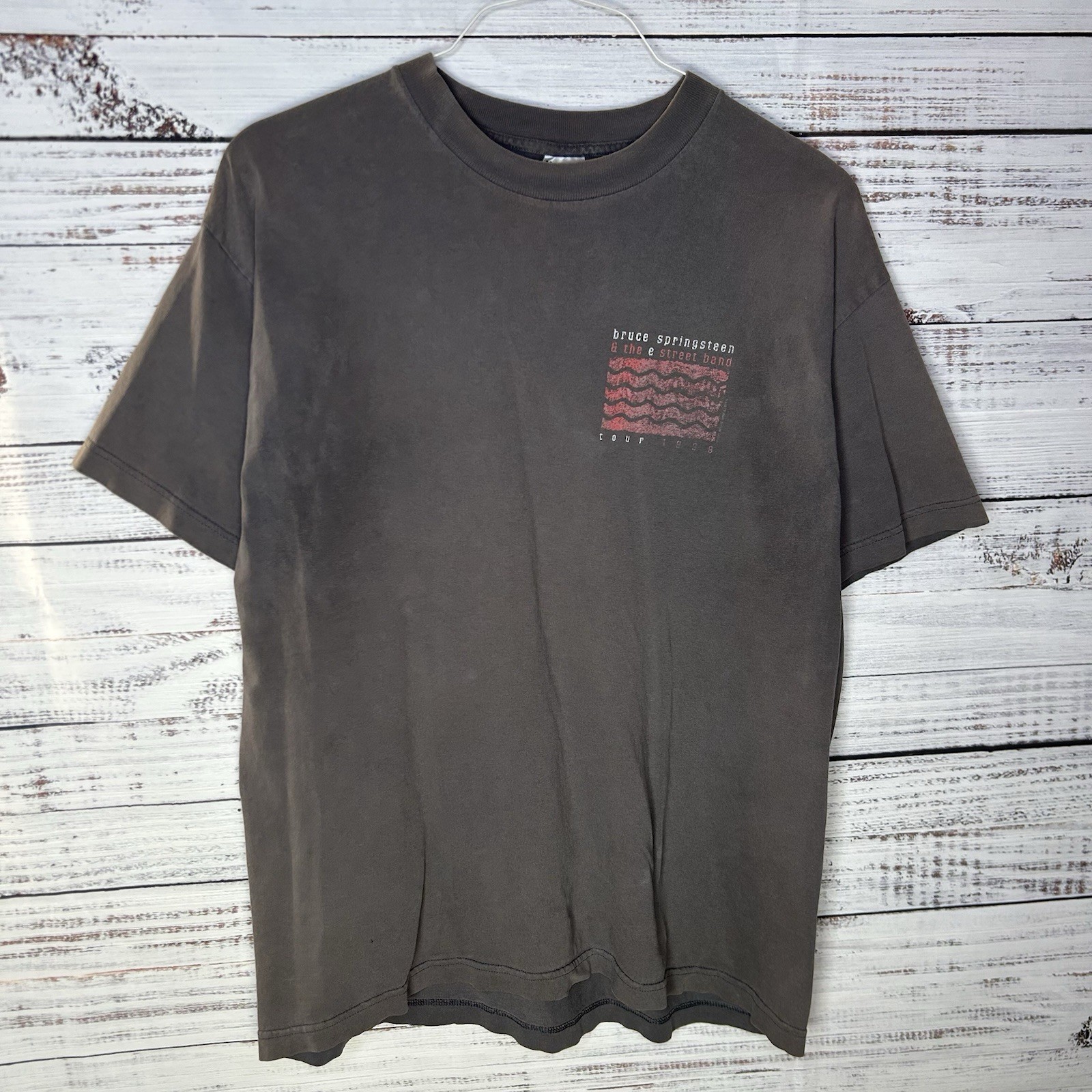 Vintage Bruce Springsteen & The E Street Band 1999 Tour Faded Concert T-Shirt XL