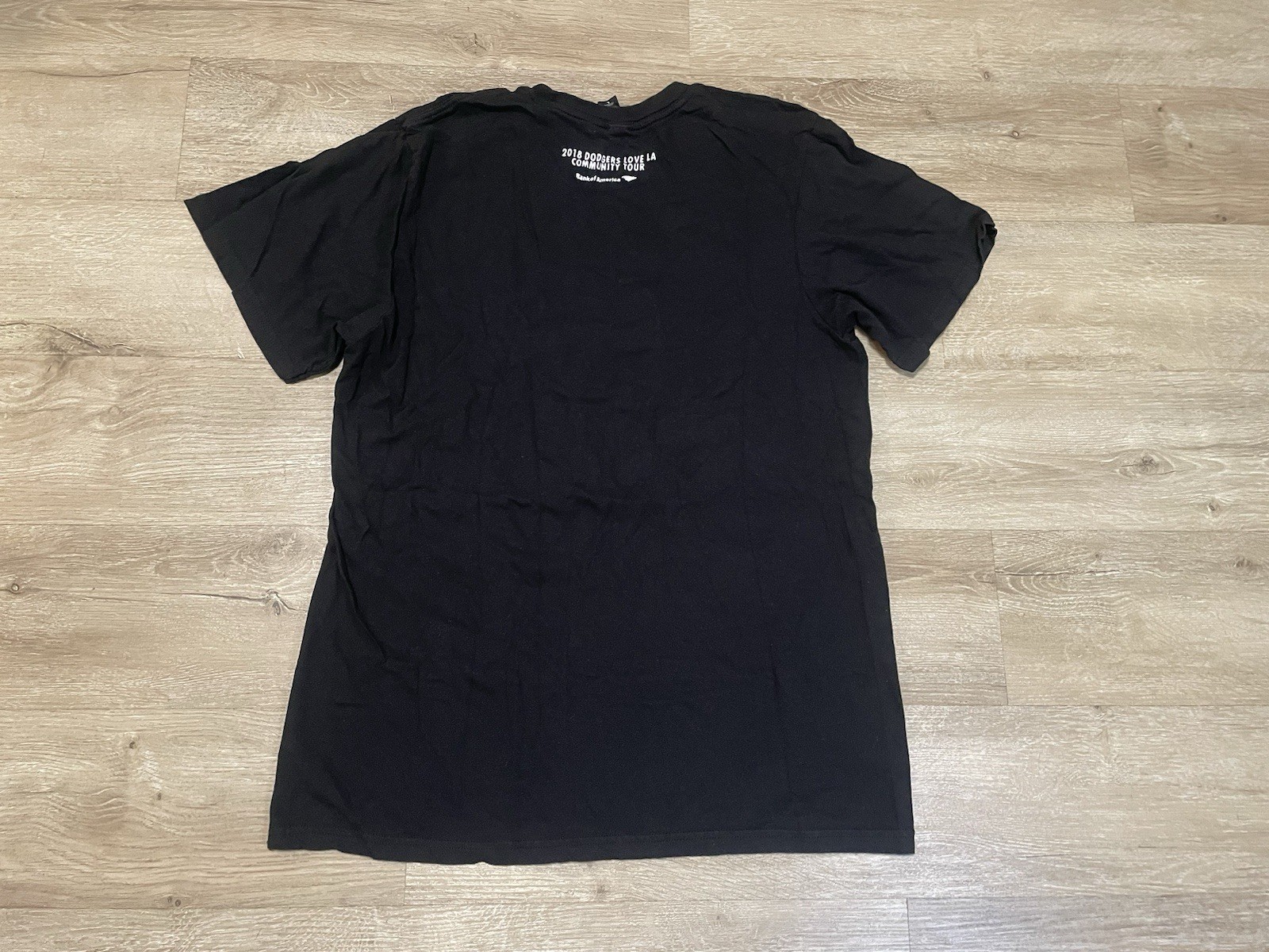 District Dodgers Love LA Baseball Fans Mens Sz L Black Shirt Los Angeles