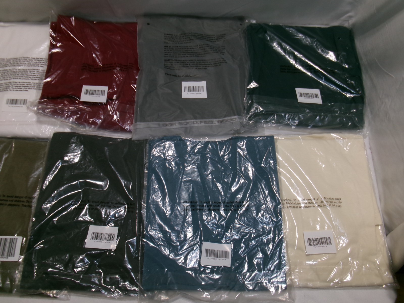 True Classic Crew Neck Short Sleeve Tees Assorted Sizes & Colors
