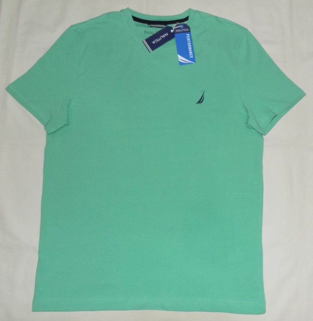 Nautica Men’s Active Stretch Performance T-Shirts Dstyneptun M New