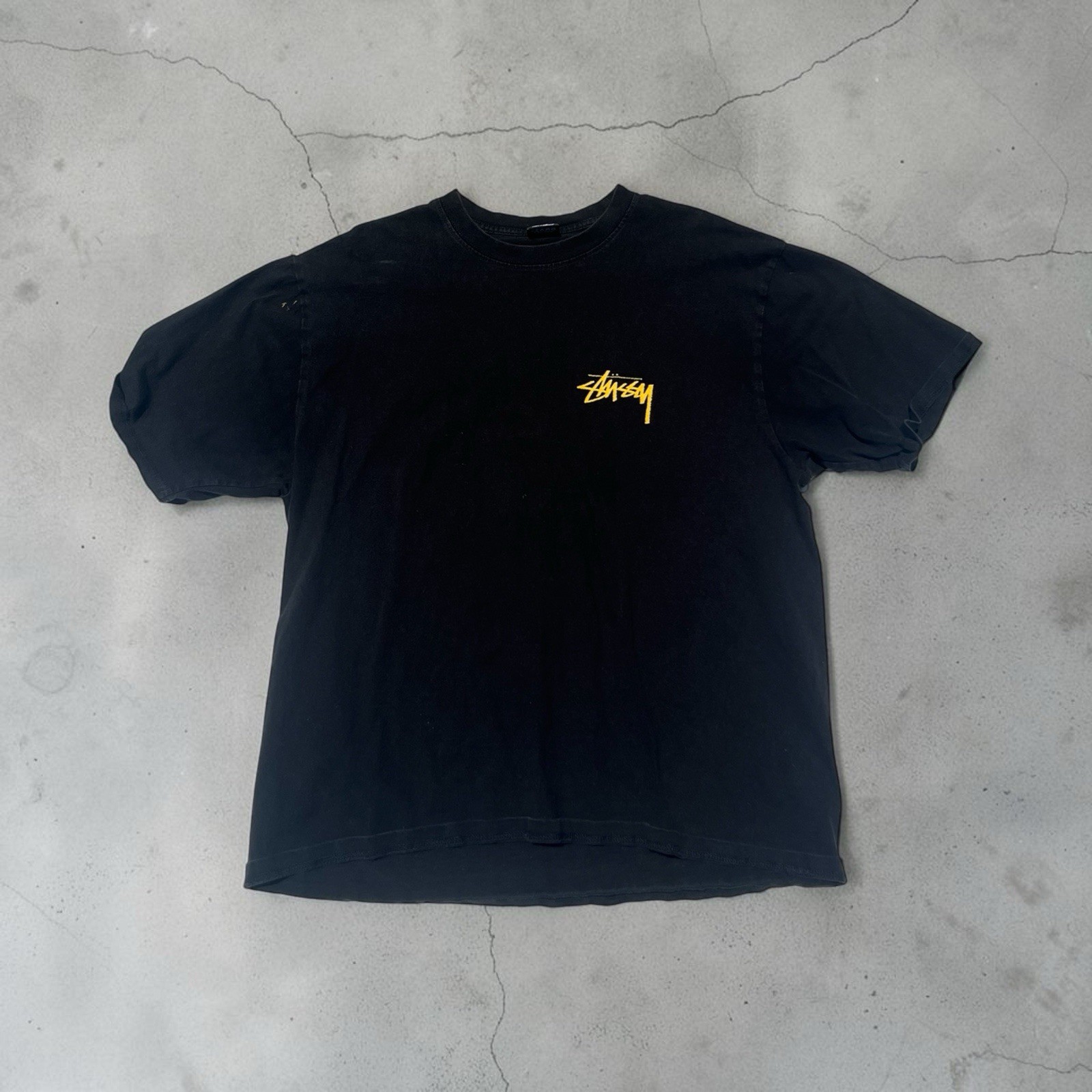 Stussy International One People One Love Tee T-Shirt Black Large