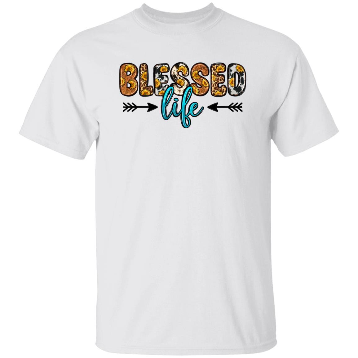 Blessed life T-Shirt Texas Western Blessed Unisex tee Sand White Sport Grey