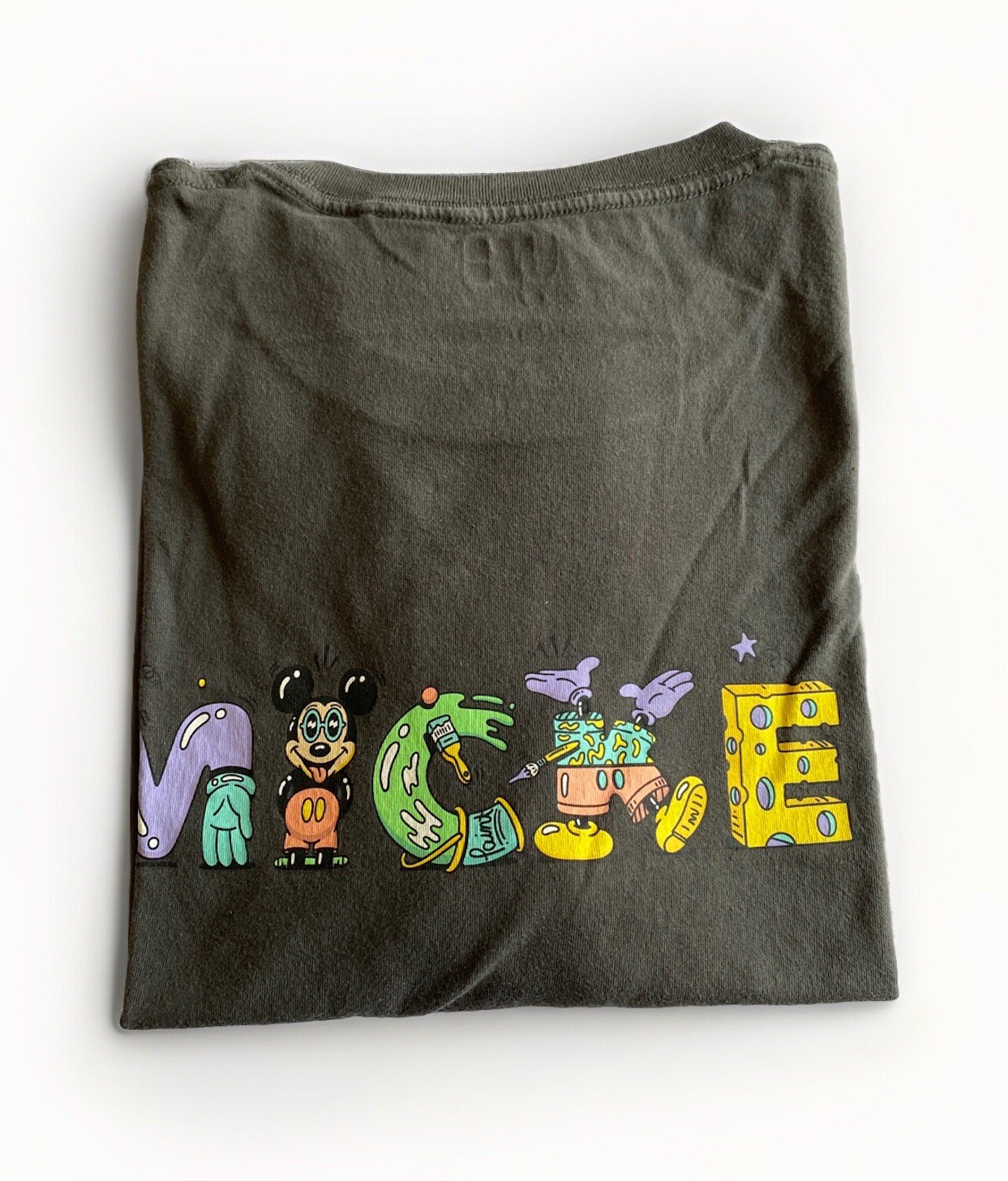 Uniqlo X Steve Harrington Mickey & Friends UT – USED Medium 08 Dark Gray