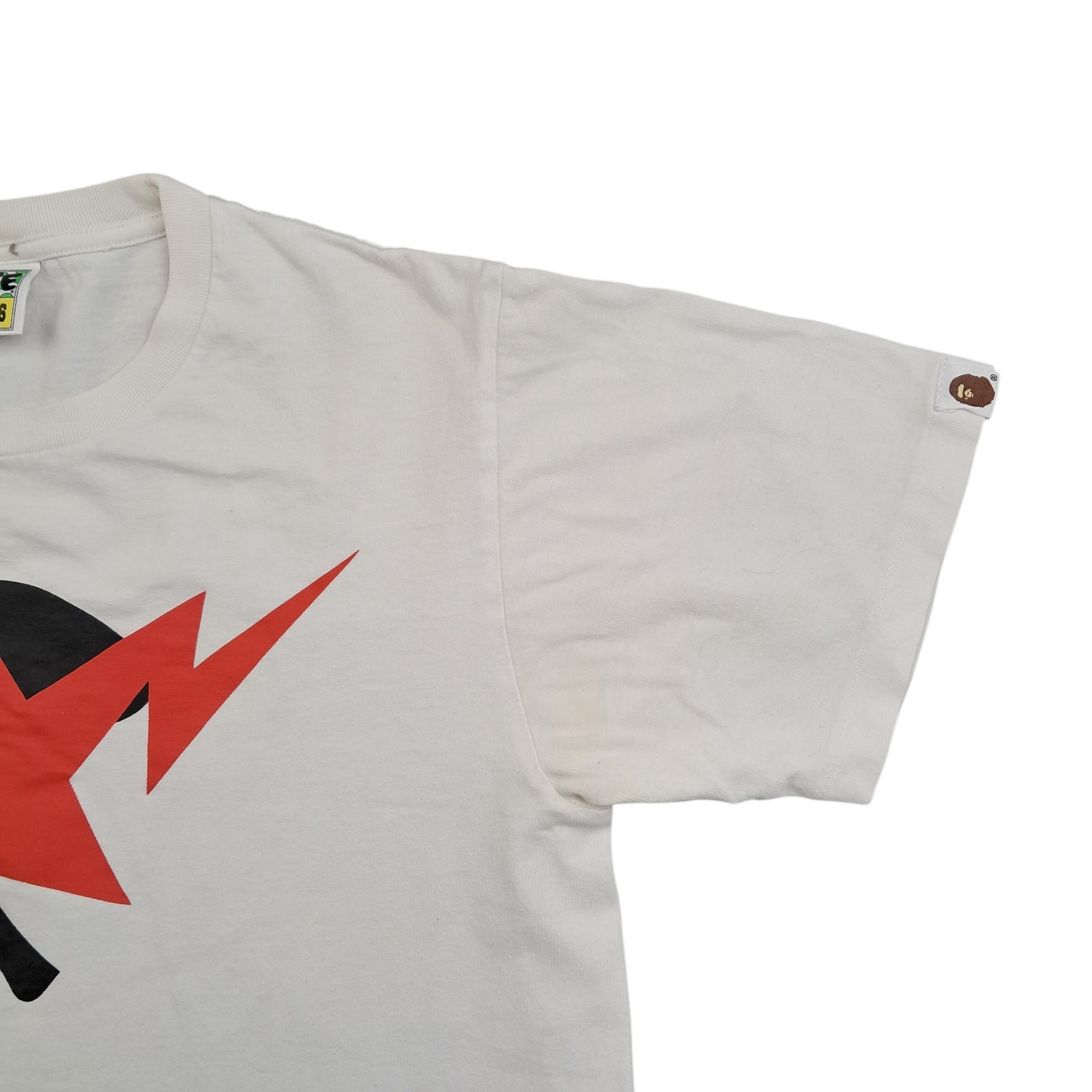 A Bathing Ape T Shirt S Men White Vintage Single Stitch Graphic 20s Street Wear
