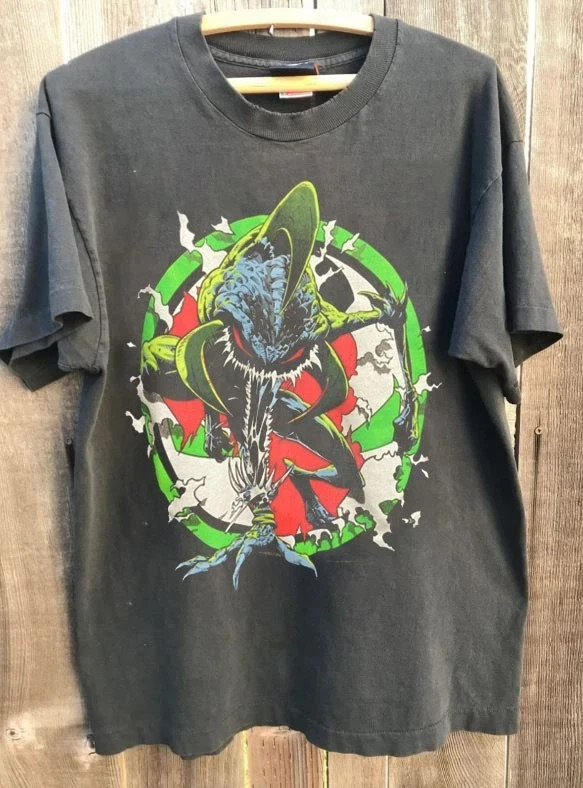 Violator Spawn 1995 Comic Movie Charcoal Unisex T-shirt S-5XL