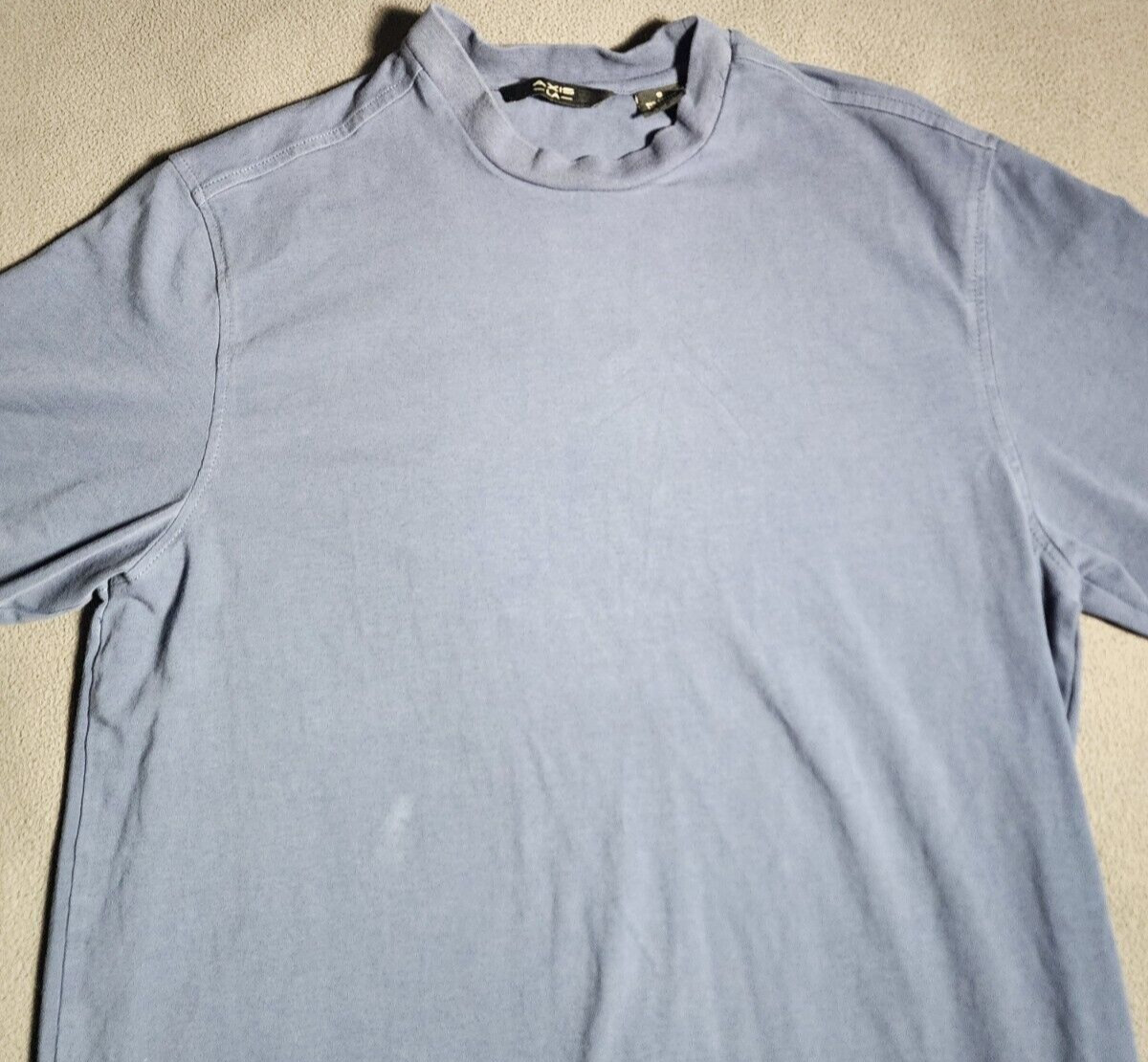 Axis LA T-Shirt Men Small Blue Short Sleeve Outdoor Round Neck Pull On