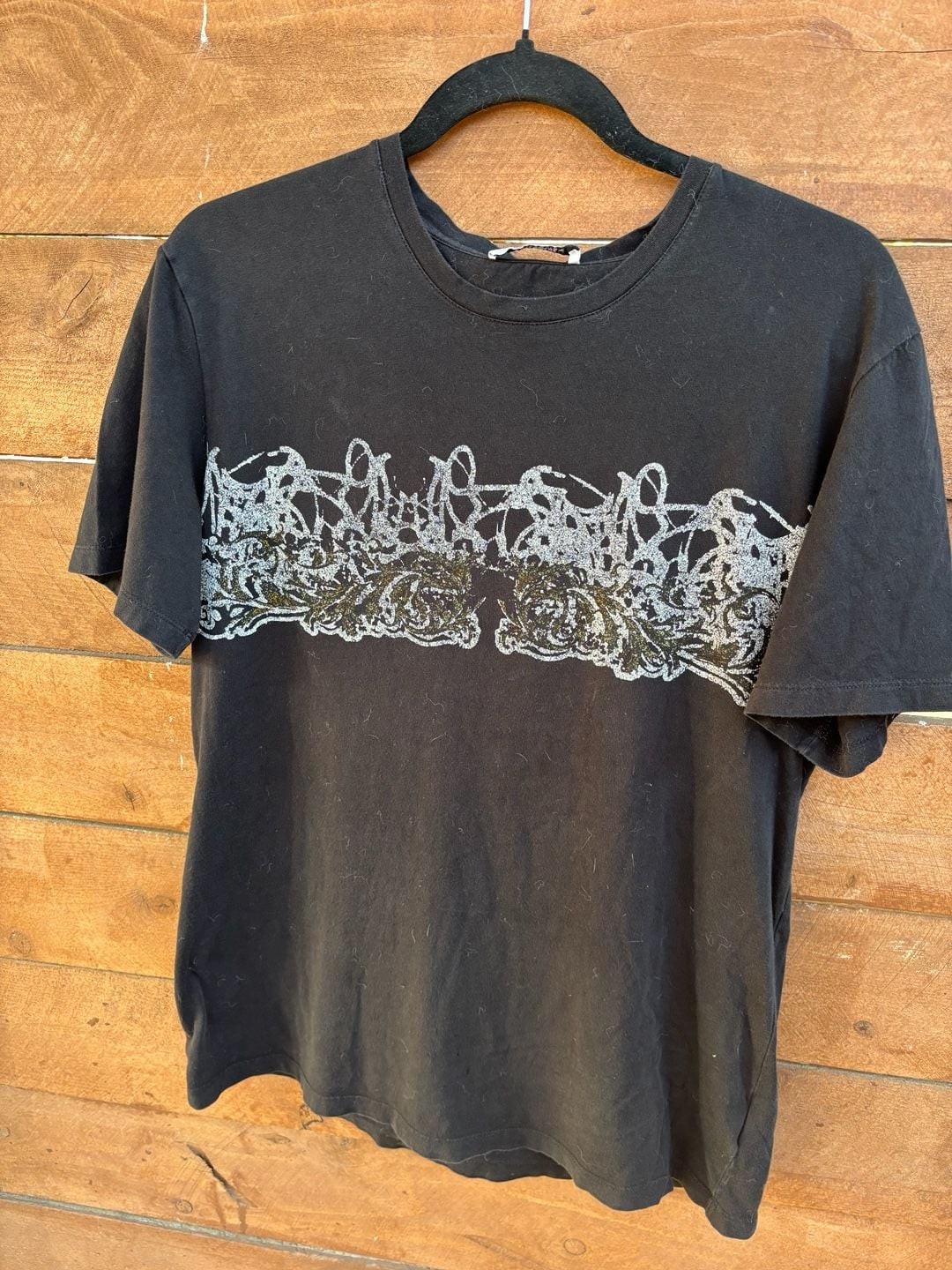 Versace Collection Baroque Graphic Print T-Shirt