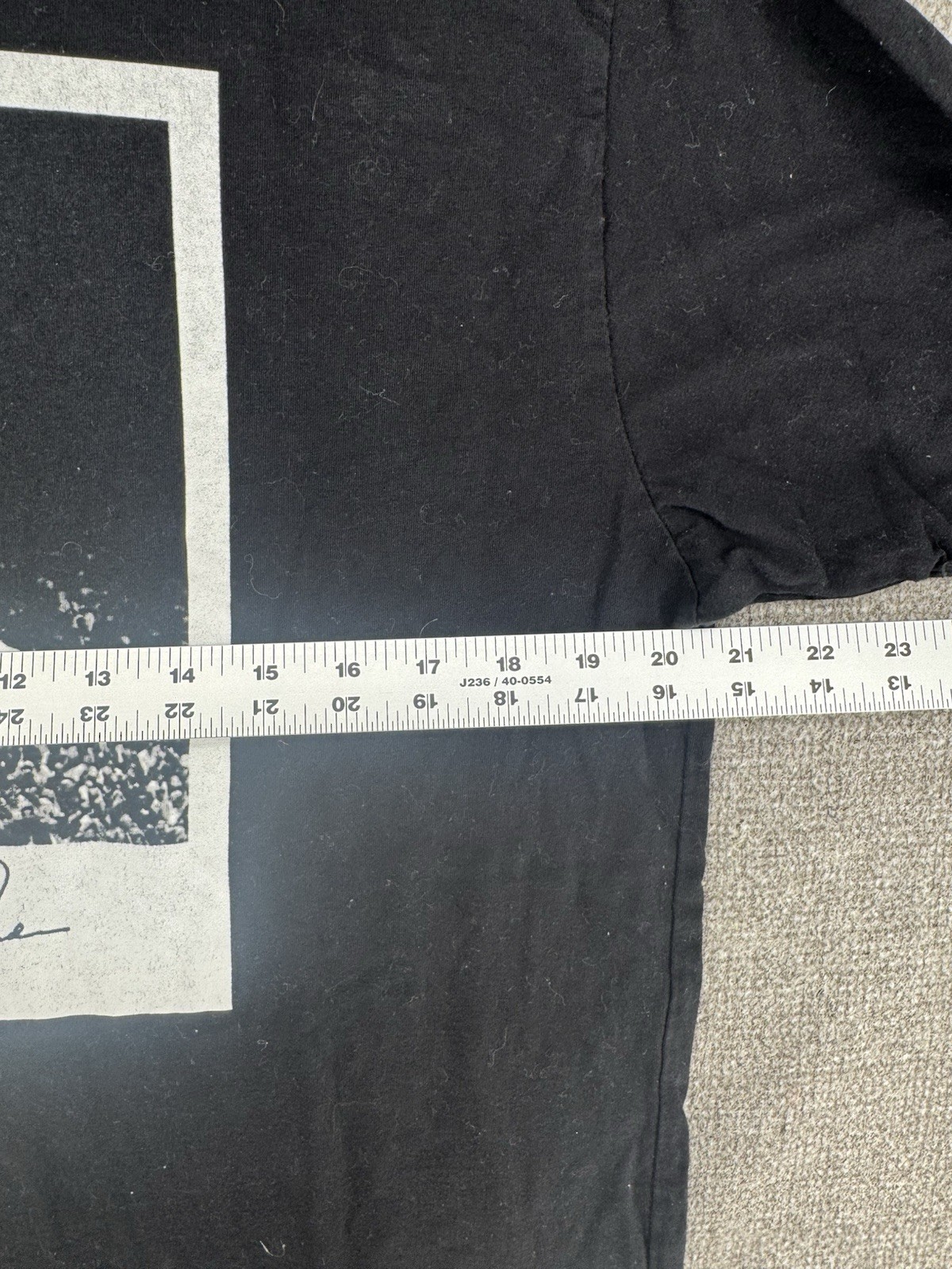 Michael Jordan Black A T Shirt Size Unknown