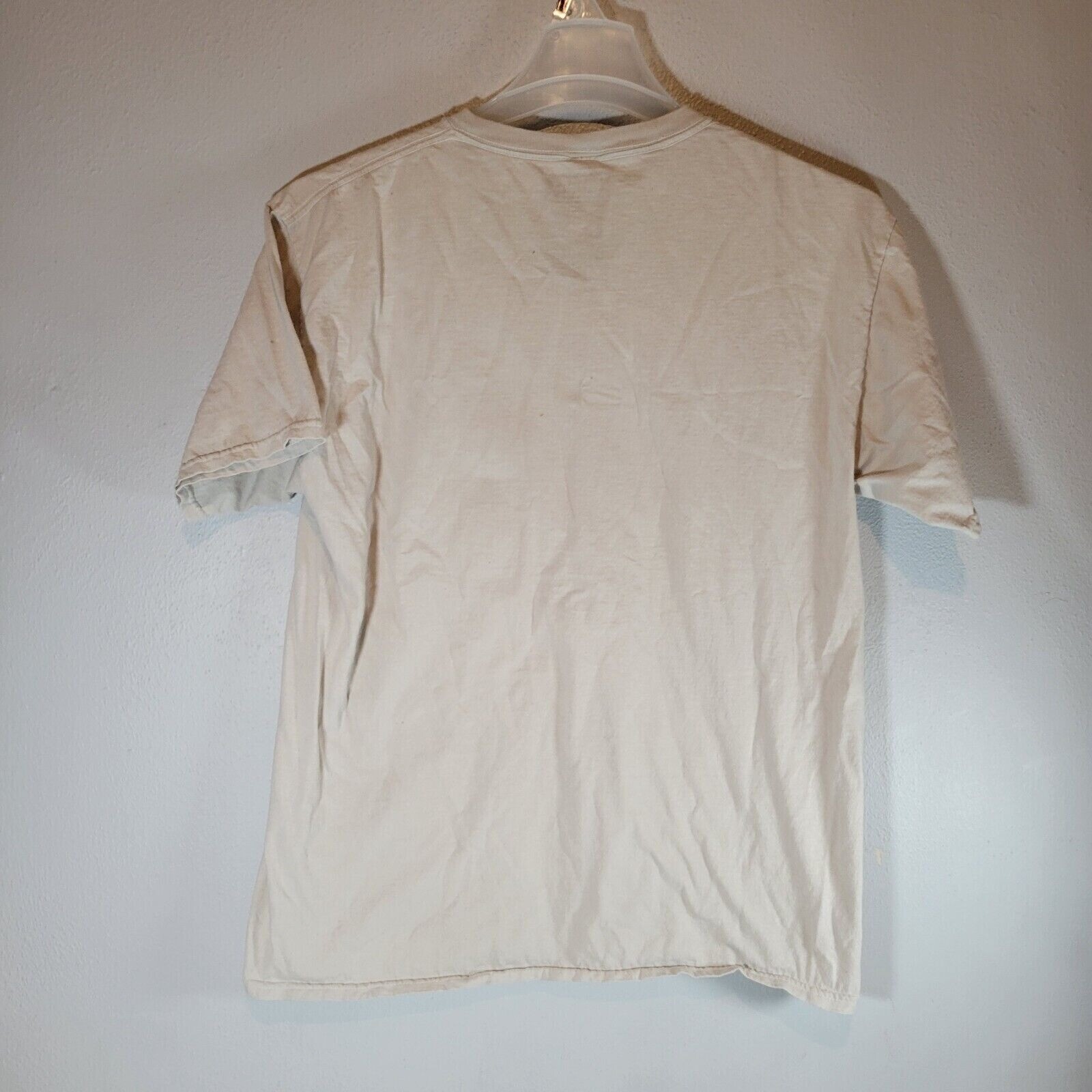 Marvel Thanos Shirt Mens Large Loot Crate Exclusive Beige Tee Infinity War