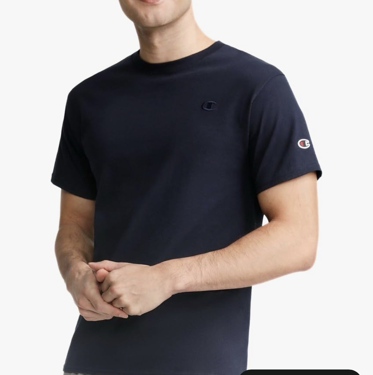 Champion Men’s Classic Everyday T-Shirt Size 5XLT Navy New Big & Tall