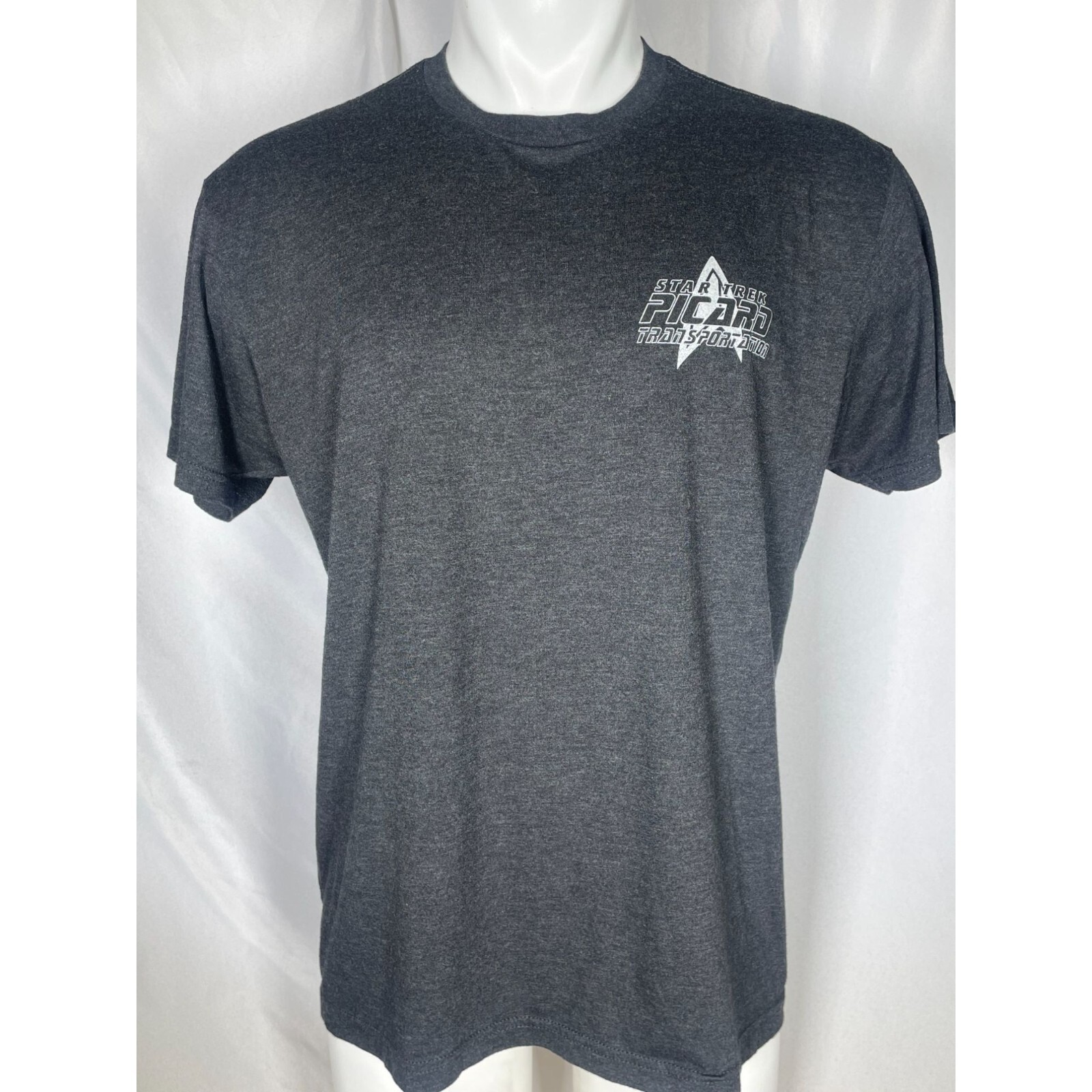 Star Trek Picard TV Show Paramount Transportation Crew Black T-Shirt Men’s LARGE