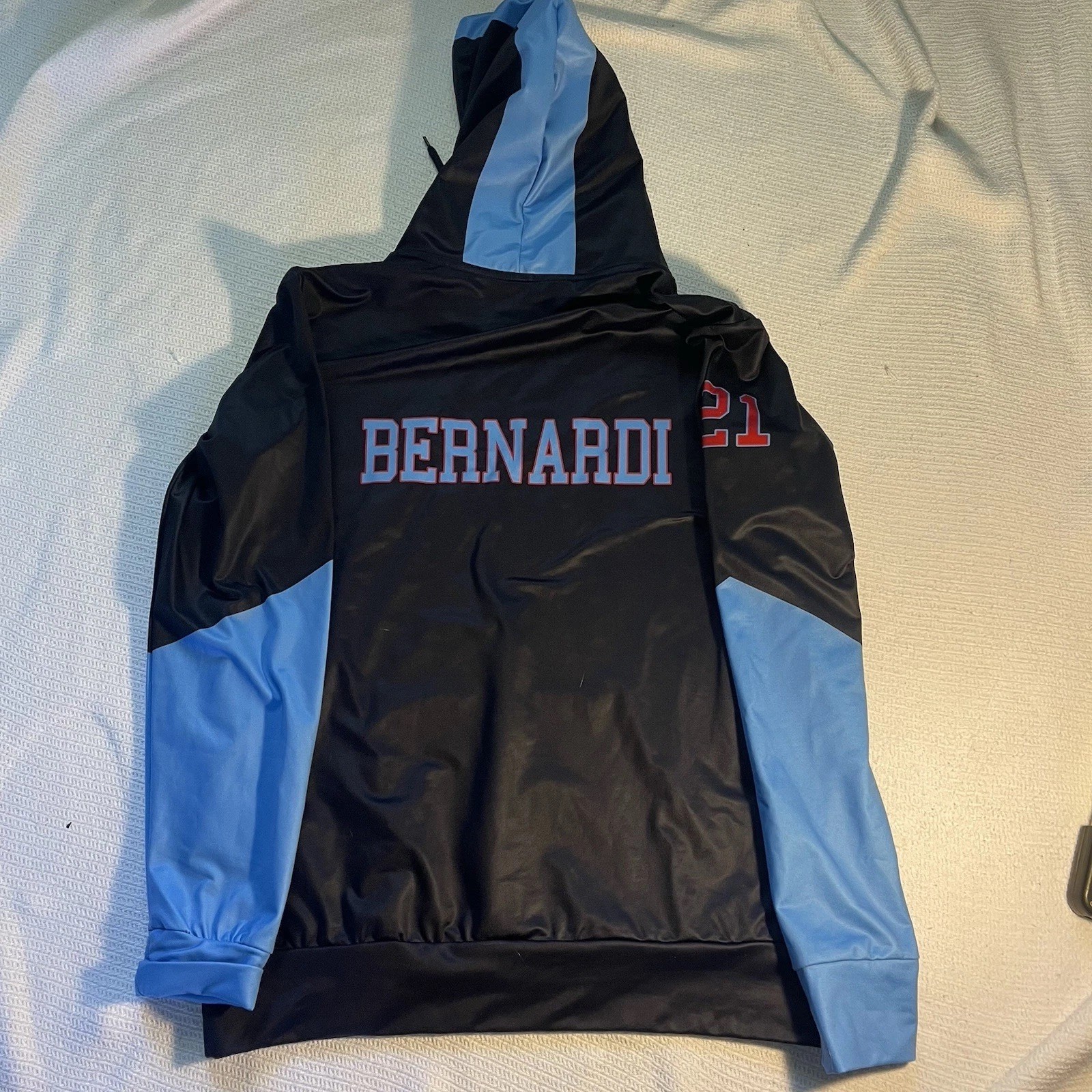 C&C Hoodie Sweatshirt Expos Logo Personalized #21 Bernardi On Back, Size Medium