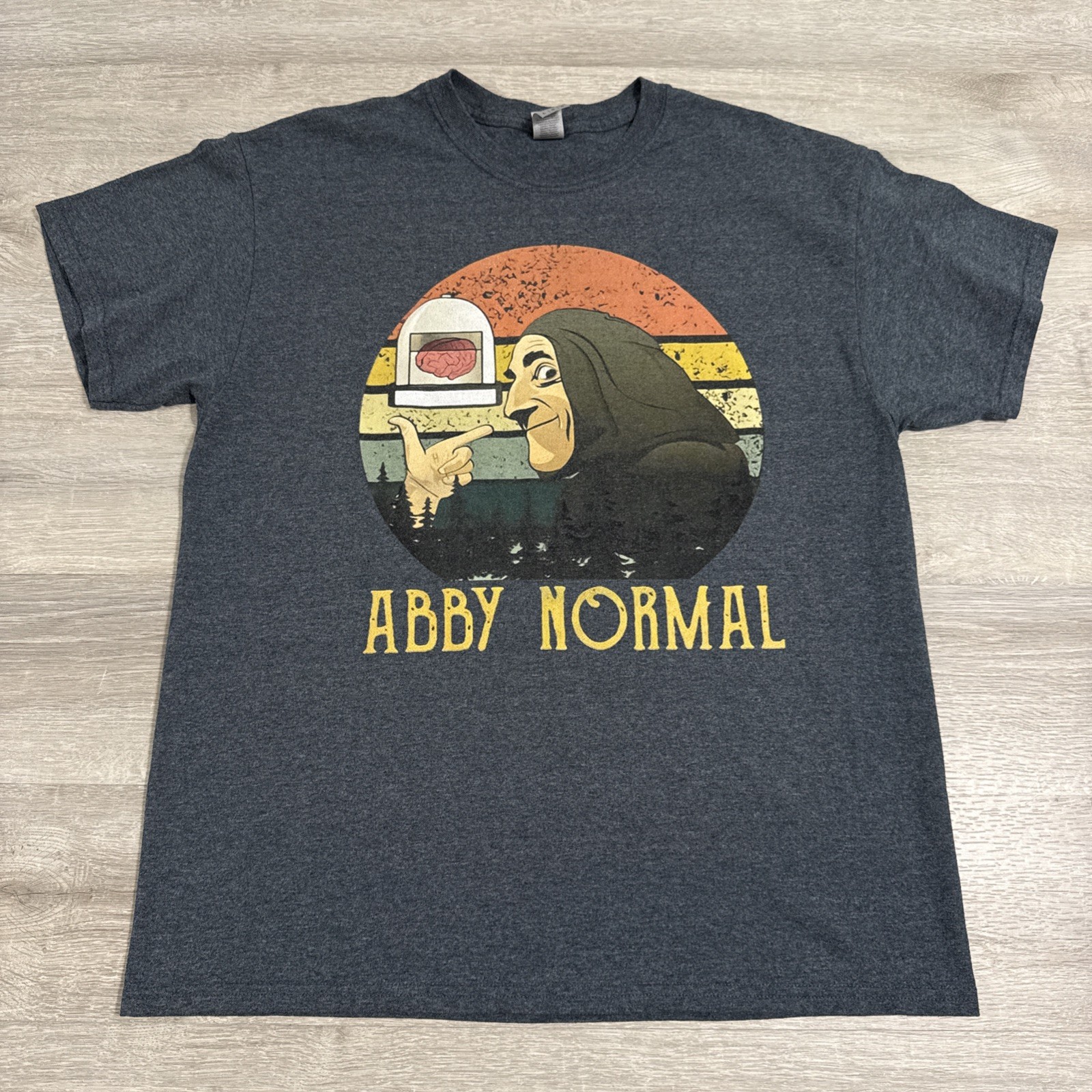 Young Frankenstein Shirt Abby Normal Igor Marty Feldman Movie Men’s Large Tee