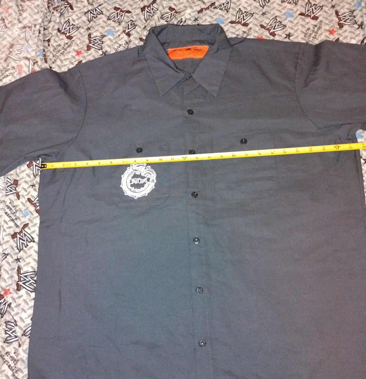 Kittie Spit Workshirt Size XL Y2K Morgan Mercedes Lander Metal