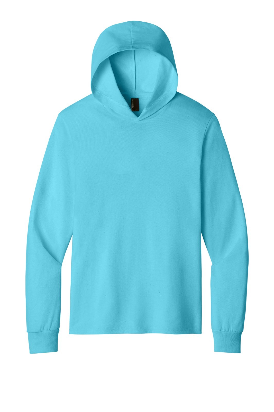 Men’s Lightweight Long Sleeve Hooded Tee 100% Cotton Hoodie T-Shirt S-4XL NEW!