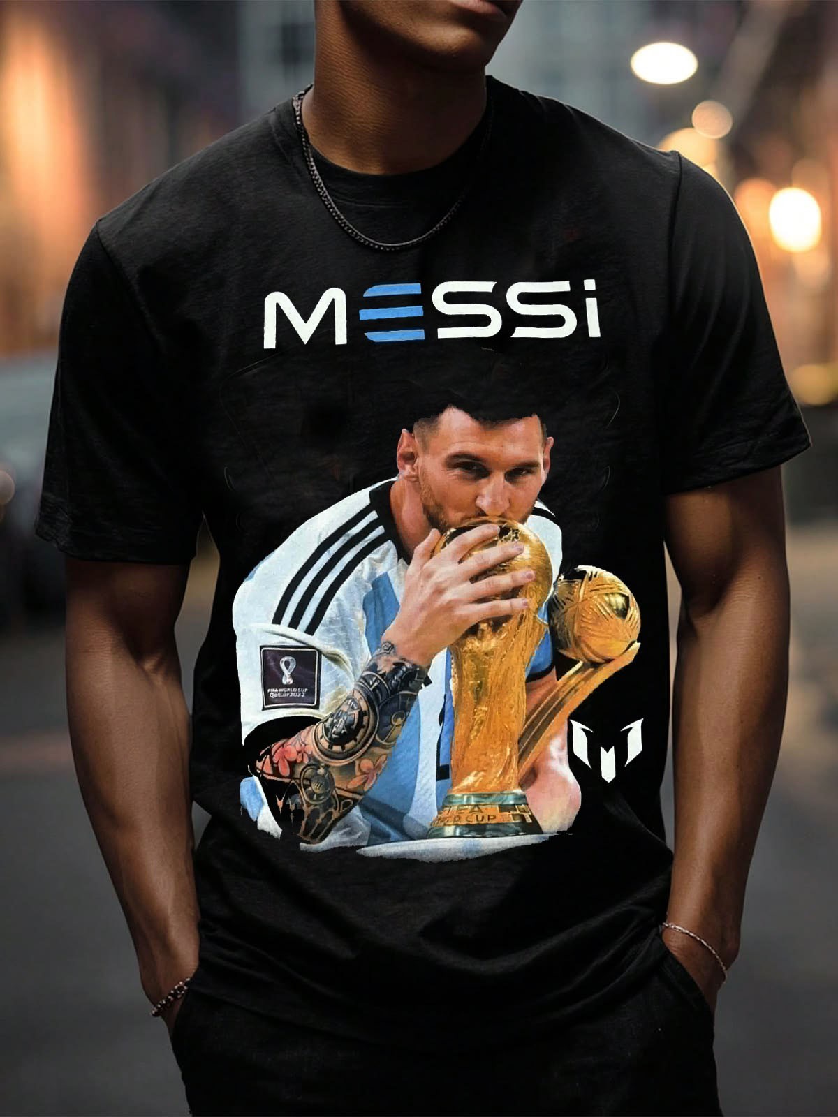 MESSI WORLD CUP 2026 T SHIRTS MEN’S SIZES