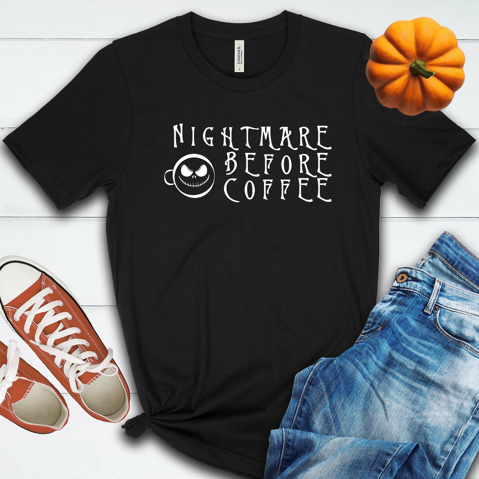 Nightmare Before Coffee T Shirt 02882
