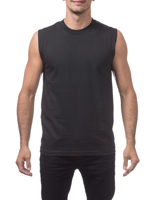 PROCLUB MENS COMFORT MUSCLE TEE PRO CLUB CASUAL SLEEVELESS TANK TOP GYM SUMMER